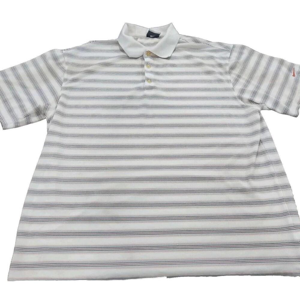 Nike Golf Dri-Fit Mens Polo Short Sleeves XL Multicolor Activewear